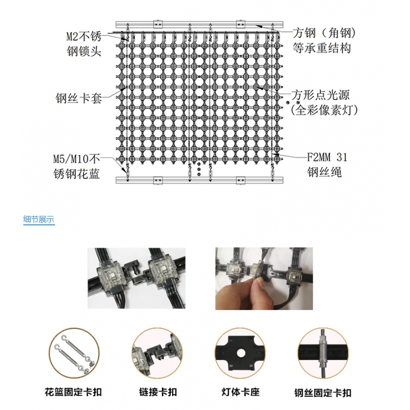 P38.5 LED 網(wǎng)格屏，LED網(wǎng)格軟屏，戶(hù)外LED網(wǎng)格屏